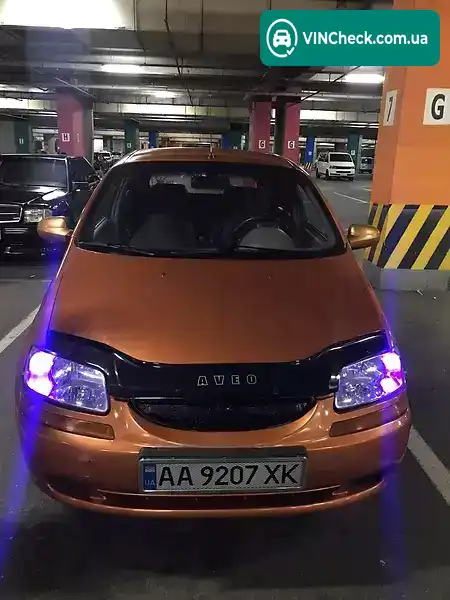 Chevrolet Aveo 2005, фото з оголошення 2 з 8, VIN KL1SF48YE5B476897