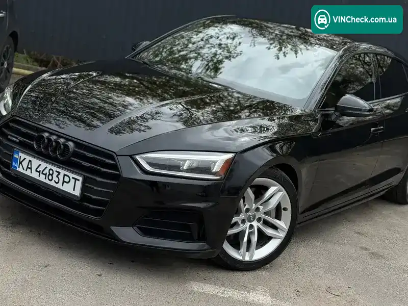 Audi A5 Sportback 2019, фото з оголошення 1 з 21, VIN WAUANCF52KA051682