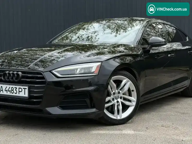 Audi A5 Sportback 2019, фото з оголошення 2 з 21, VIN WAUANCF52KA051682
