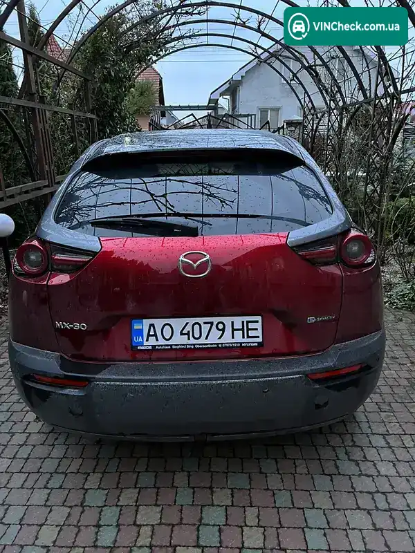 Mazda MX-30 2020, фото з оголошення 2 з 6, VIN JMZDR1WBJ00109128