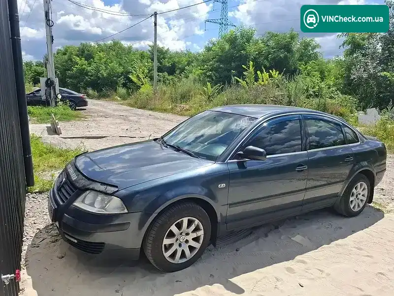 Volkswagen Passat 2003, фото з оголошення 1 з 8, VIN WVWZZZ3BZ4P145093