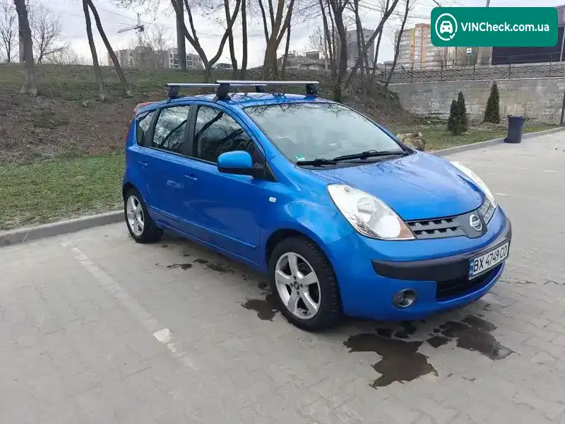 Nissan Note 2006, фото з оголошення 1 з 12, VIN SJNFCAE11U1068295