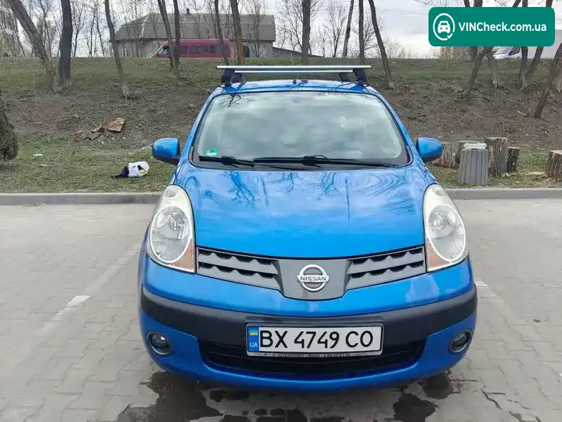 Nissan Note 2006, фото з оголошення 2 з 12, VIN SJNFCAE11U1068295