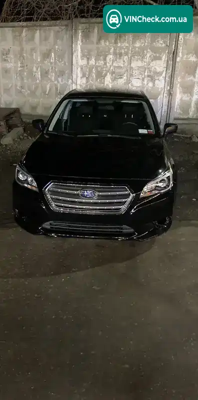 Subaru Legacy 2017, фото з оголошення 1 з 7, VIN 483BNAB60H3049047