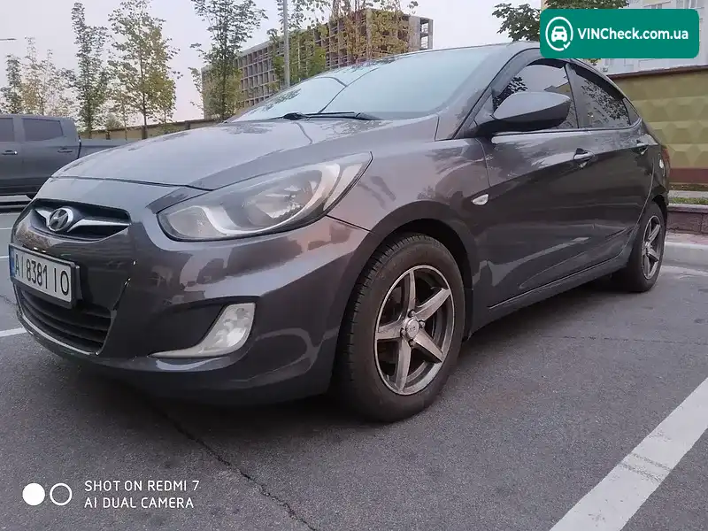 Hyundai Accent 2013, фото з оголошення 1 з 16, VIN Z94CU41CACR192715