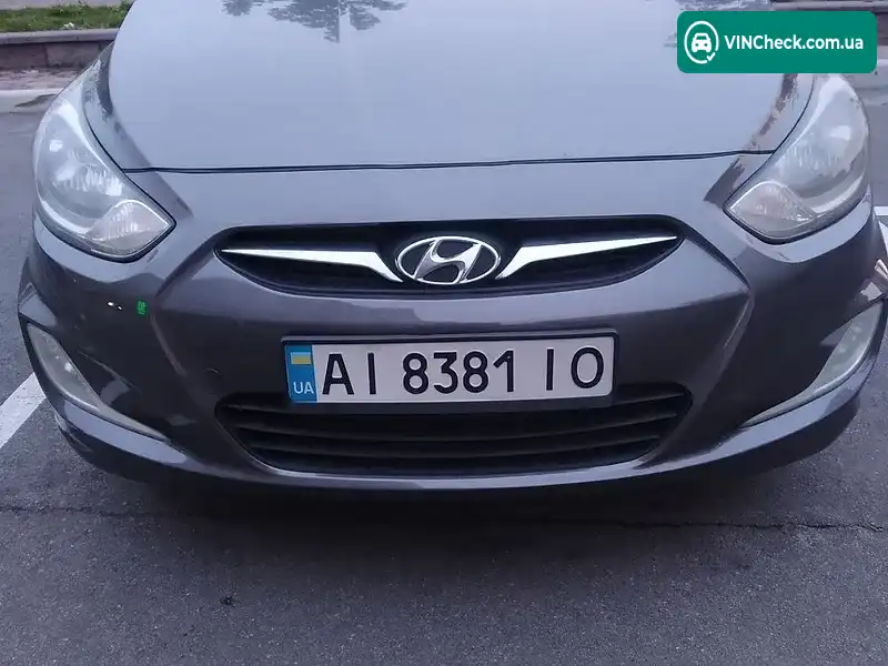 Hyundai Accent 2013, фото з оголошення 2 з 16, VIN Z94CU41CACR192715