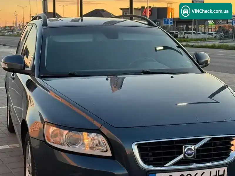 Volvo V50 2009, фото з оголошення 2 з 17, VIN YV1MW76F2A2528052