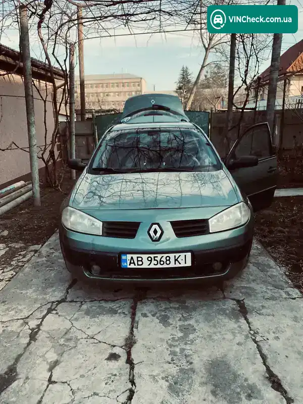 Renault Megane 2003, фото з оголошення 1 з 10, VIN VF1BM1B0H29440647