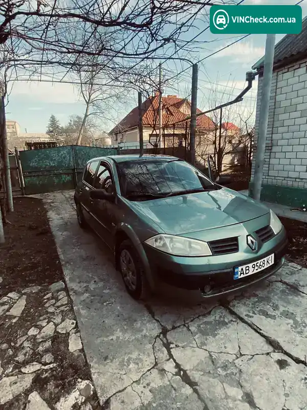 Renault Megane 2003, фото з оголошення 2 з 10, VIN VF1BM1B0H29440647