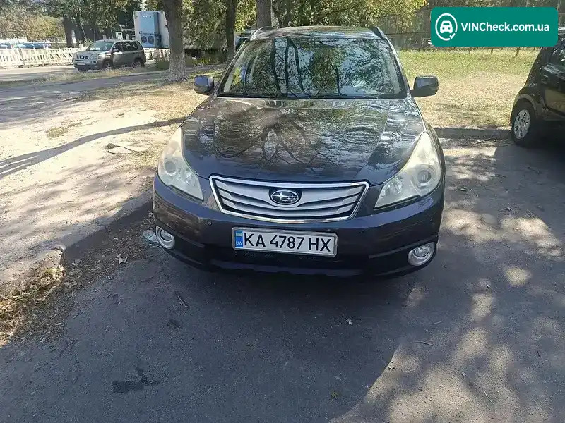 Subaru Outback 2011, фото з оголошення 1 з 6, VIN JF1BR9L95BG082832