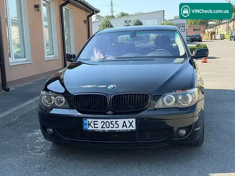 BMW 7 Series 2006, фото з оголошення 1 з 20, VIN WBAHN01040DK91322