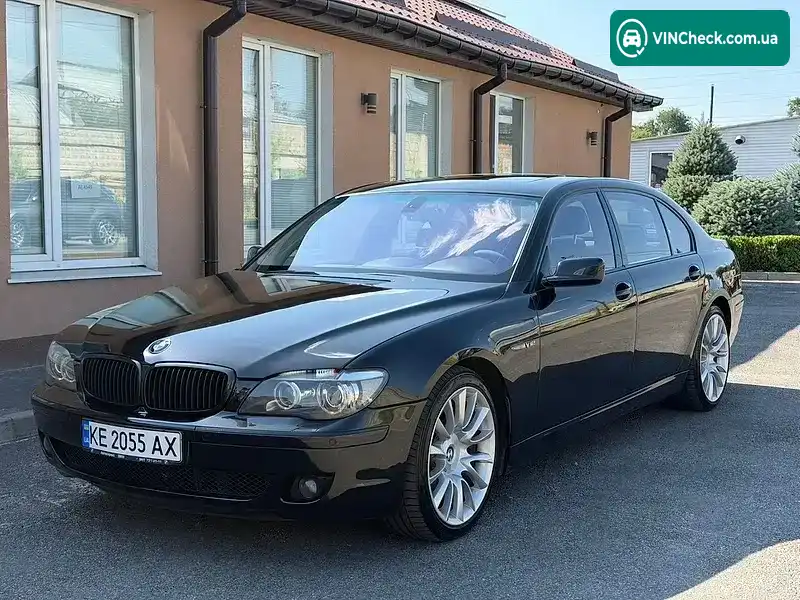 BMW 7 Series 2006, фото з оголошення 2 з 20, VIN WBAHN01040DK91322