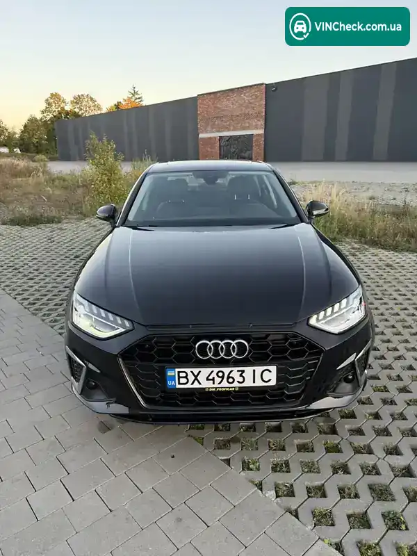 Audi A4 2023, фото з оголошення 2 з 21, VIN WAUABAF45PA051378