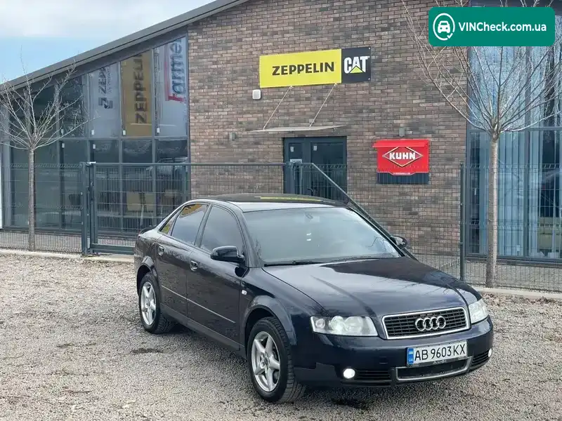 Audi A4 2002, фото з оголошення 1 з 21, VIN WAUZZZ8E12A213941