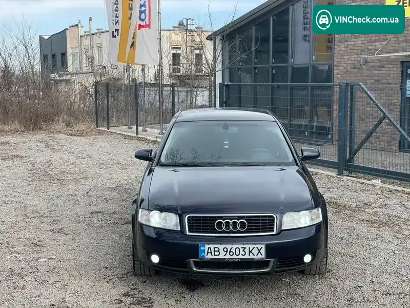 Audi A4 2002, фото з оголошення 2 з 21, VIN WAUZZZ8E12A213941