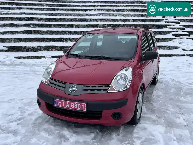 Nissan Note 2006, фото з оголошення 2 з 20, VIN SJNFAAE11U1094267