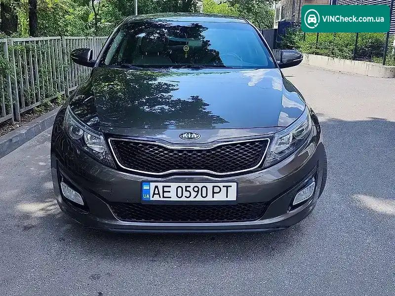 Kia Optima 2014, фото з оголошення 2 з 15, VIN 5XXGN4A77EG348094