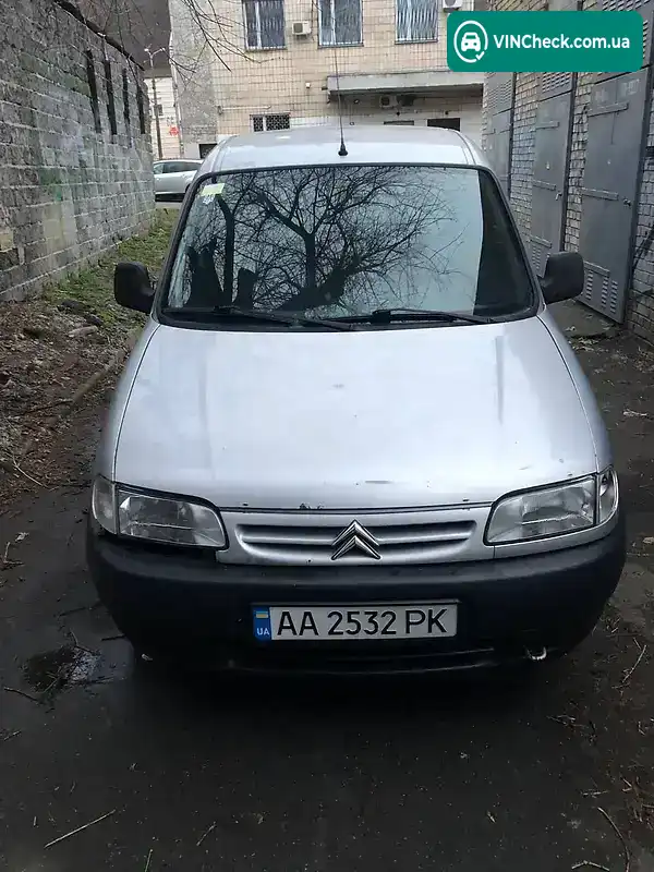 Citroen Berlingo 2002, фото з оголошення 1 з 20, VIN VF7MBWJYB65731994