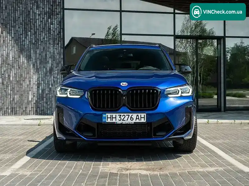BMW X3 M 2022, фото з оголошення 1 з 16, VIN 5YM13EC03P9P58528