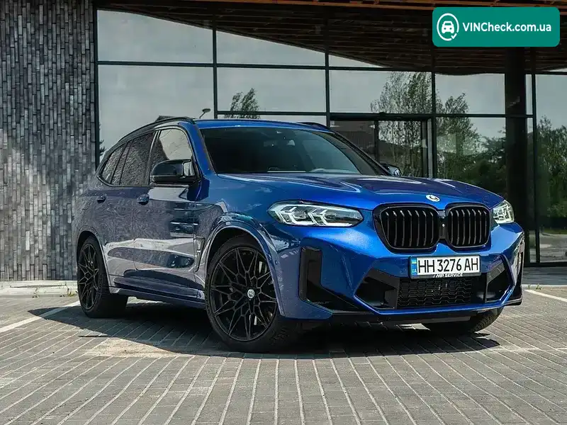 BMW X3 M 2022, фото з оголошення 2 з 16, VIN 5YM13EC03P9P58528