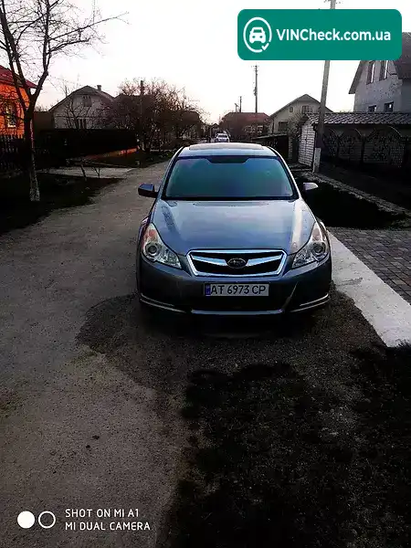 Subaru Legacy 2010, фото з оголошення 1 з 20, VIN 4S3BMBK69B3223522