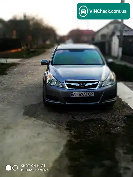 Subaru Legacy 2010, фото з оголошення 2 з 20, VIN 4S3BMBK69B3223522