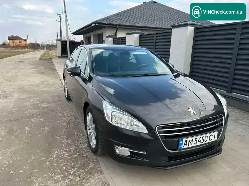 Peugeot 508 2012, фото з оголошення 1 з 10, VIN VF38DRHHABL096380