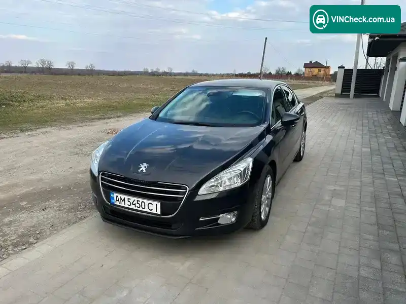 Peugeot 508 2012, фото з оголошення 2 з 10, VIN VF38DRHHABL096380