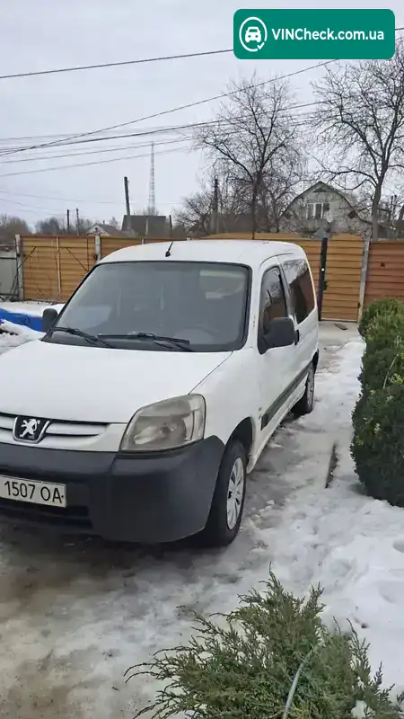 Peugeot Partner 2007, фото з оголошення 1 з 12, VIN VF3GB9HWC96291624