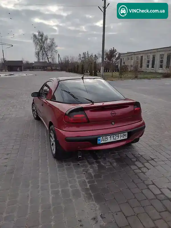 Opel Tigra 1997, фото з оголошення 2 з 14, VIN W0L0SAF07W4062495