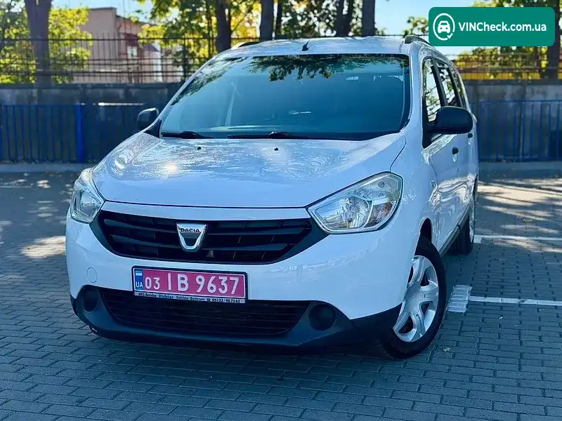 Dacia Lodgy 2016, фото з оголошення 1 з 20, VIN UU1JSDA3553117917