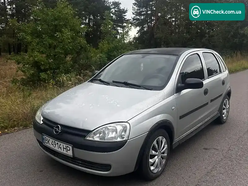 Opel Corsa 2002, фото з оголошення 1 з 5, VIN W0L0XCF6824218955