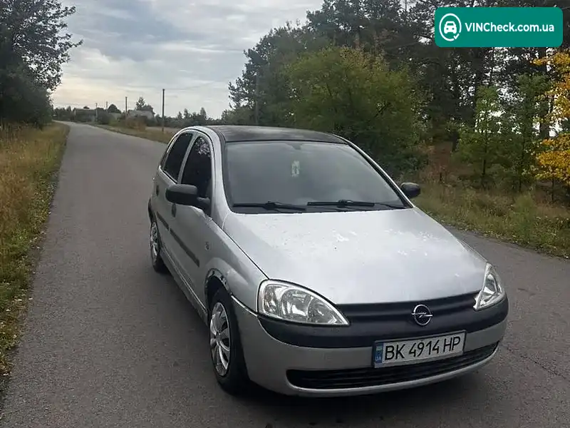 Opel Corsa 2002, фото з оголошення 2 з 5, VIN W0L0XCF6824218955