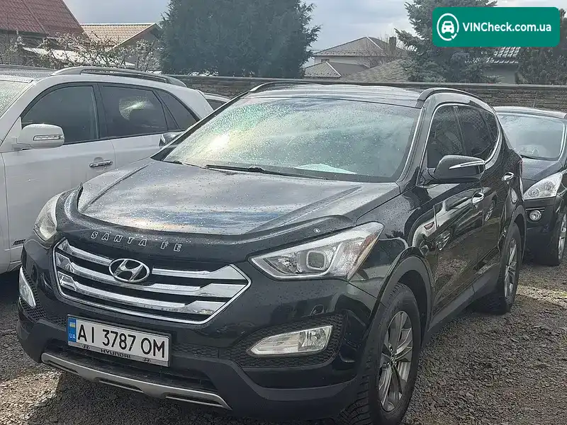 Hyundai Santa FE 2014, фото з оголошення 1 з 18, VIN 5XYZU3LB8EG164849