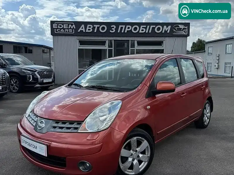 Nissan Note 2008, фото з оголошення 1 з 16, VIN SJNFCAE11U1257993