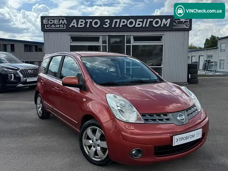Nissan Note 2008, фото з оголошення 2 з 16, VIN SJNFCAE11U1257993