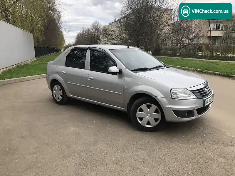 Renault Logan 2009, фото з оголошення 1 з 16, VIN VF1LSRABH42985671