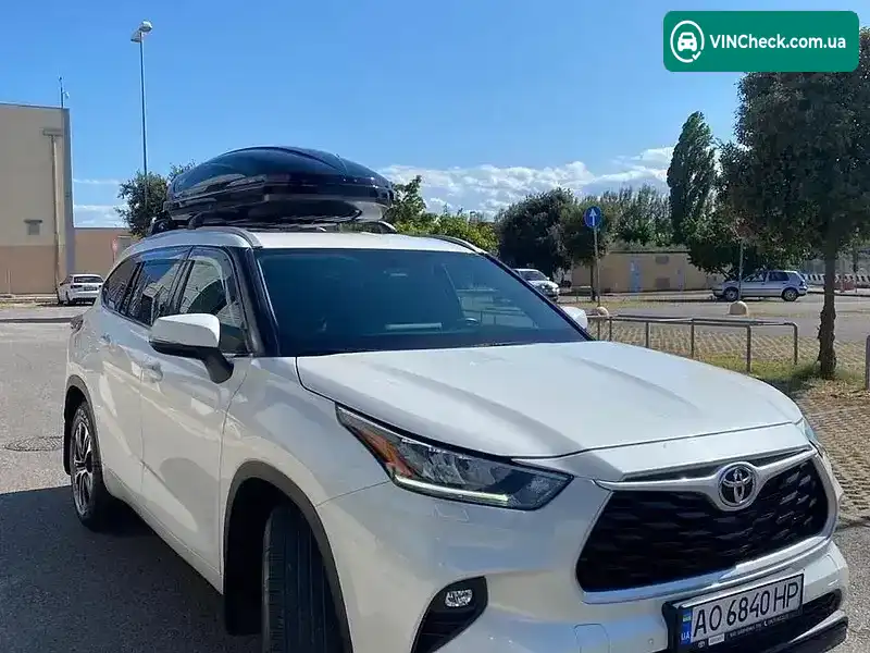 Toyota Highlander 2020, фото з оголошення 1 з 12, VIN 5TDLZ3BH70S028687