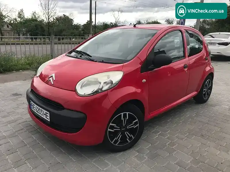 Citroen C1 2008, фото з оголошення 1 з 11, VIN VF7PNCFAC89251270