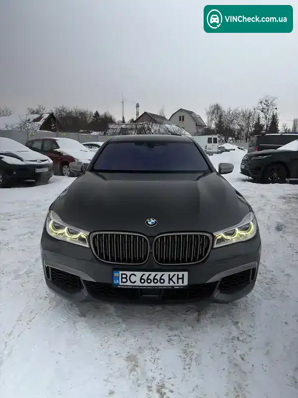 BMW 7 Series 2018, фото з оголошення 2 з 20, VIN WBA7H61060B245525