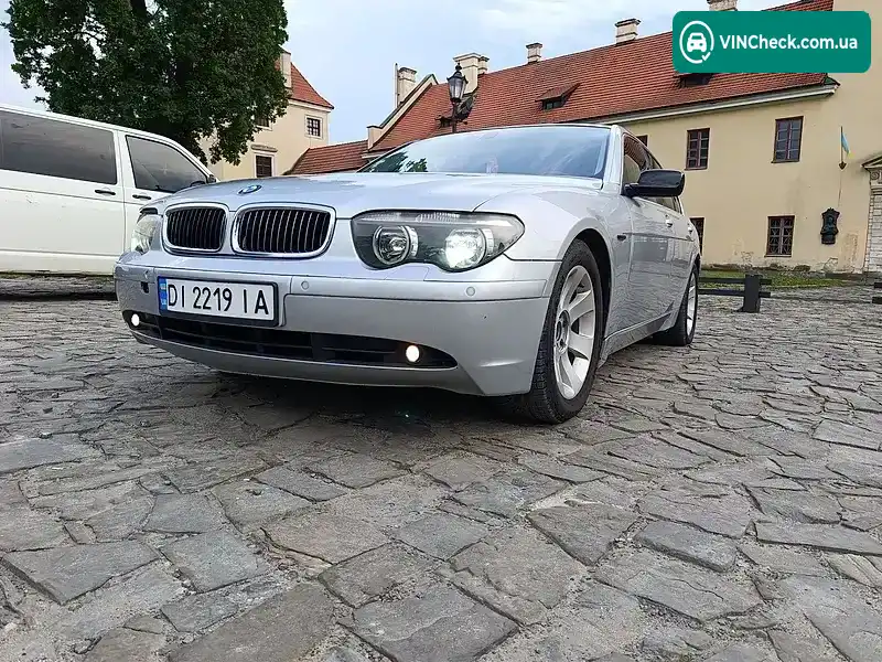 BMW 7 Series 2002, фото з оголошення 1 з 14, VIN WBAGM41090DS00406