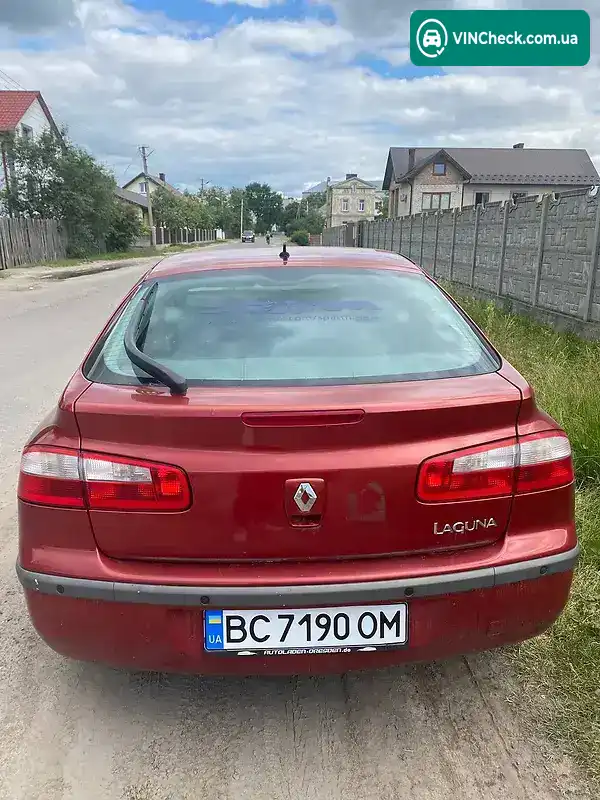 Renault Laguna 2001, фото з оголошення 2 з 20, VIN VF1BG0D0B25289766