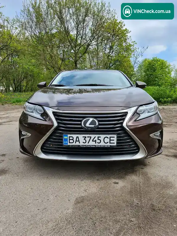 Lexus ES 2016, фото з оголошення 2 з 20, VIN JTHBK1GG802243103