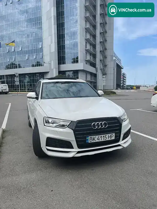 Audi Q3 2017, фото з оголошення 1 з 20, VIN WA1BCCFS2JR013625