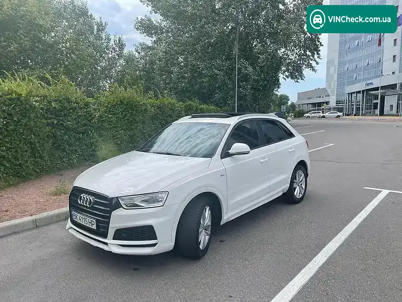 Audi Q3 2017, фото з оголошення 2 з 20, VIN WA1BCCFS2JR013625