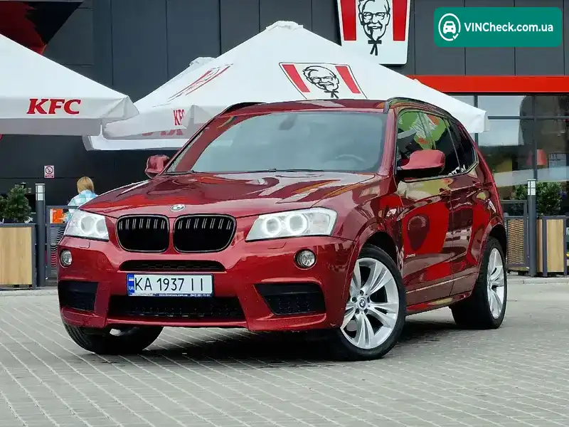 BMW X3 2011, фото з оголошення 1 з 21, VIN WBAWX51060L773200