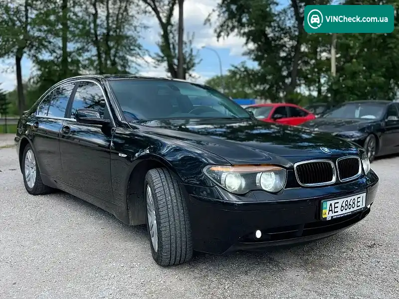 BMW 7 Series 2003, фото з оголошення 2 з 6, VIN WBAGL61080DM61721