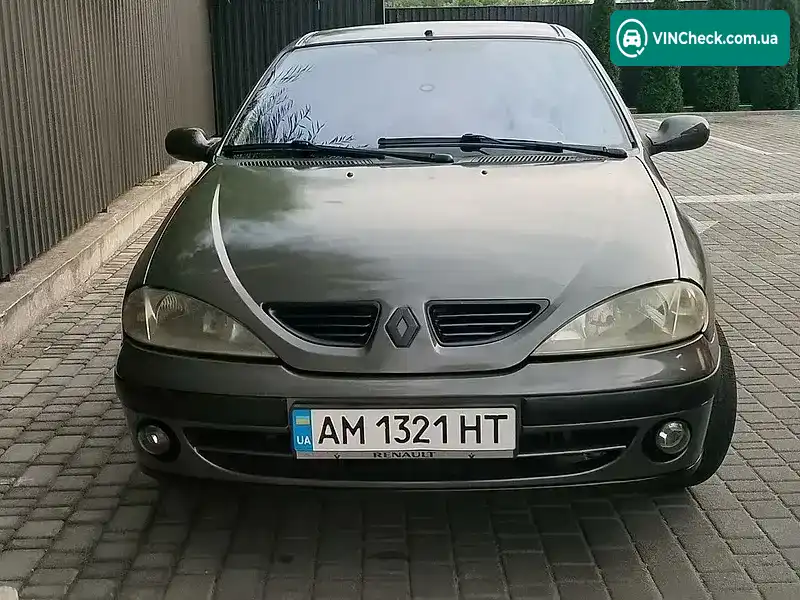 Renault Megane 2000, фото з оголошення 1 з 8, VIN VF1LA040221702884