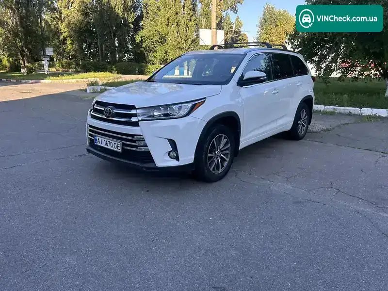 Toyota Highlander 2017, фото з оголошення 1 з 21, VIN 5TDJZRFHXHS423298