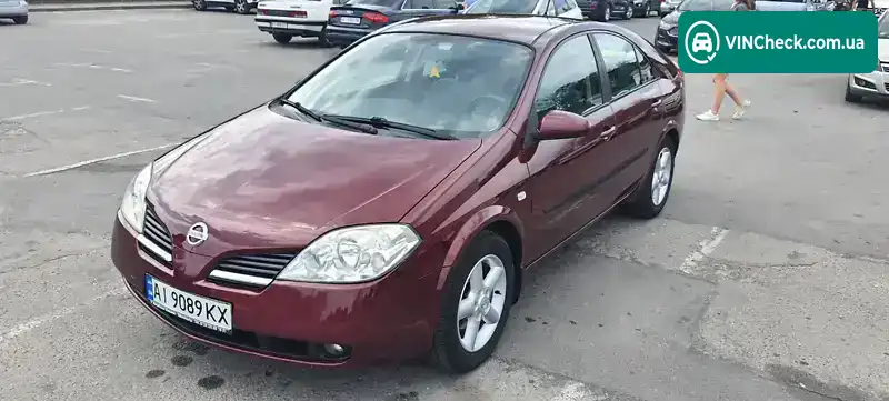 Nissan Primera 2005, фото з оголошення 2 з 17, VIN SJNFBAP12U0241238
